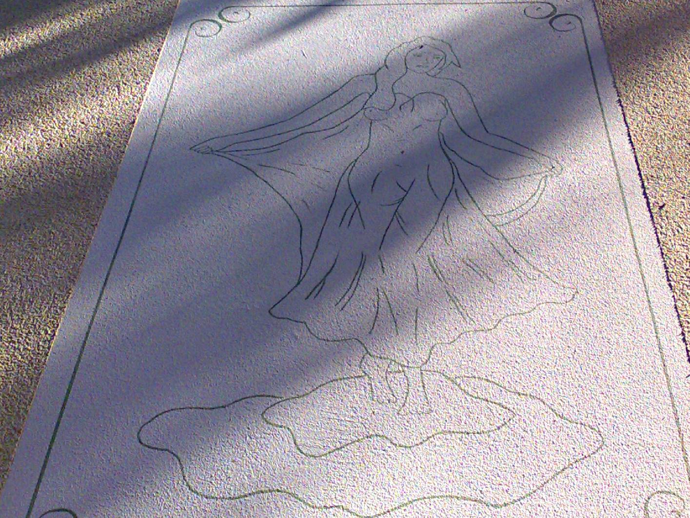 Fassadenmalerei, Deckenmalerei, Marmorimitation, Marmorierung, Kalkspachtel, Spachteltechnik, Schablonentechnik, Jugendstil  Treppenhaus, Treppenhaus Berlin, Gründerzeit Treppenhaus Berlin, Malerarbeiten Berlin, Maler Berlin, Restaurierung Berlin, Schablonen, Lasur, Lasuren, Kreuzberg, Prenzlauer Berg, Charlottenburg